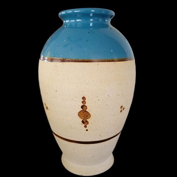 Vintage Mexican Folk Art Ceramic Vase (Large) - Picture 3 of 9